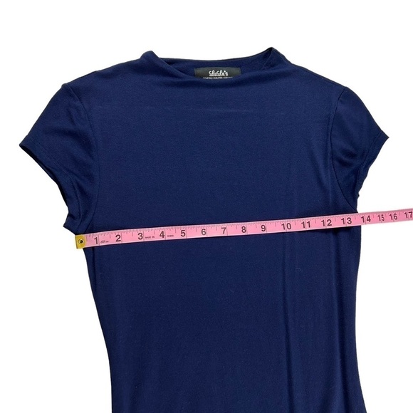 Lulus Navy Jersey Dress - Picture 6 of 9